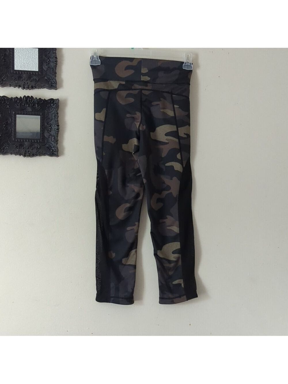 C’EST MOI 2 IN 1 LEGGINGS CAMO CONVERTS TO HEATHER BLACK - Picture 5 of 11